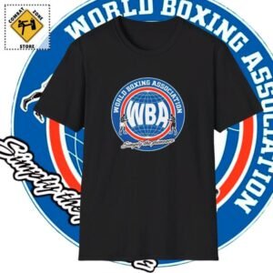 World Boxing Association Black tee mockup