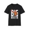 Kevin Holland black T-shirt mockup with the phrase Big Mouth