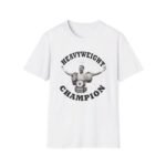 Heavyweight Champion Anthony Joshua Tee