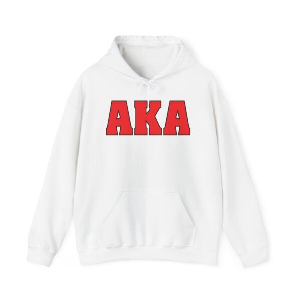 AKA American Kickboxing Academy symbol white hoodie