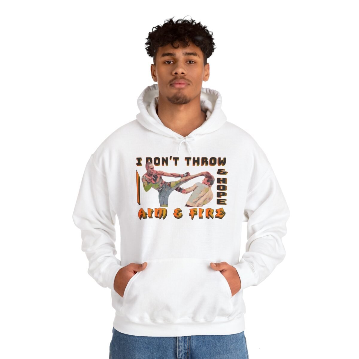 I Don’t Throw and Hope, Israel Adesanya Hoodie