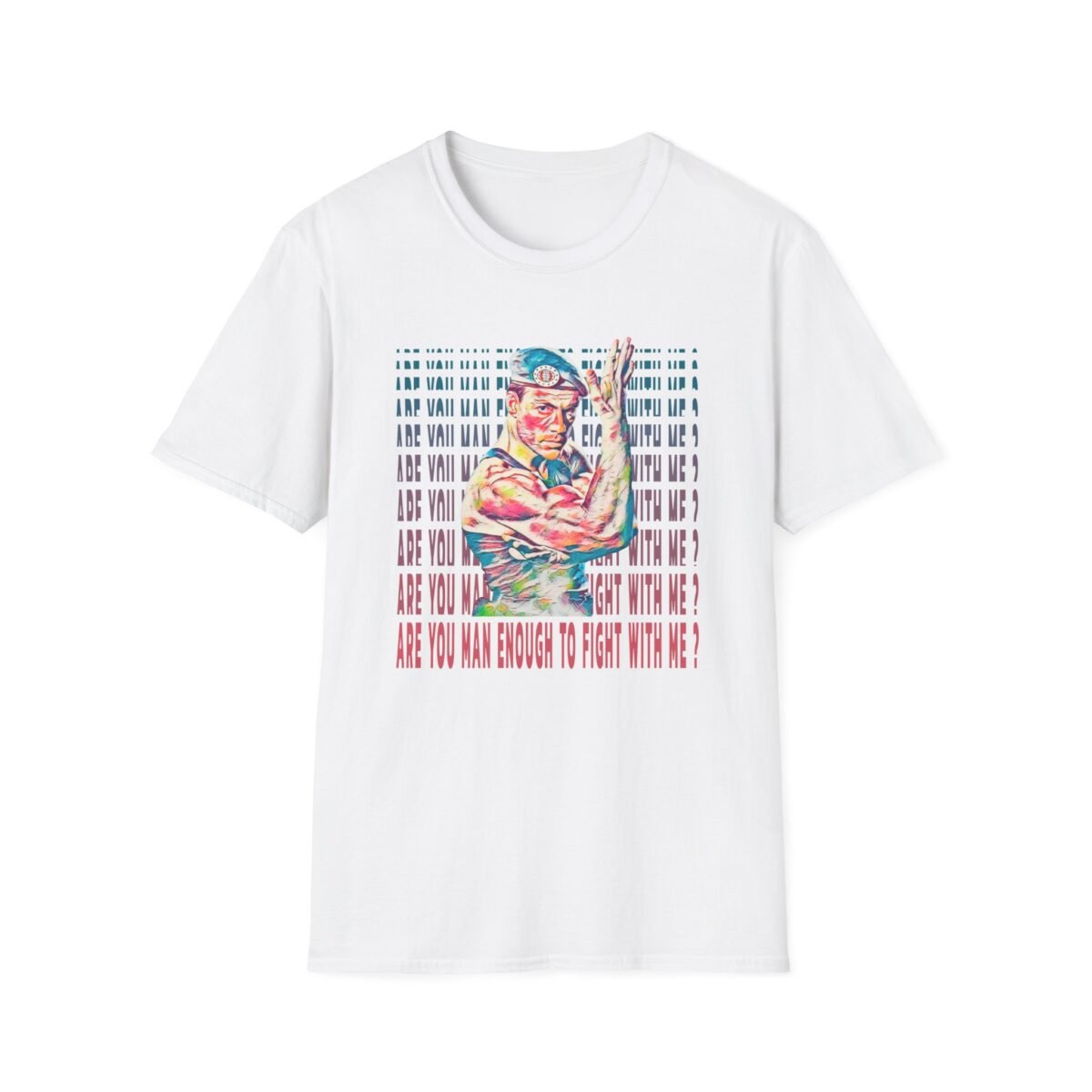 Van Damme as Guile Tee