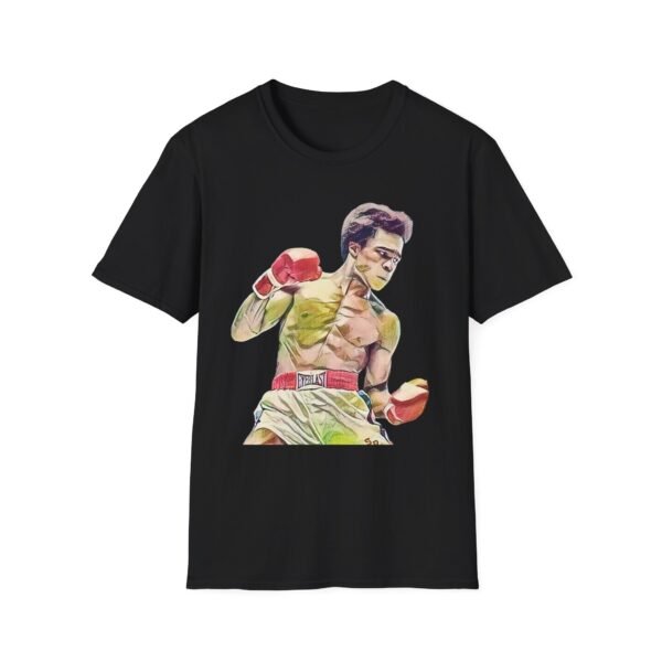 Young Sugar Ray Leonard black Tee