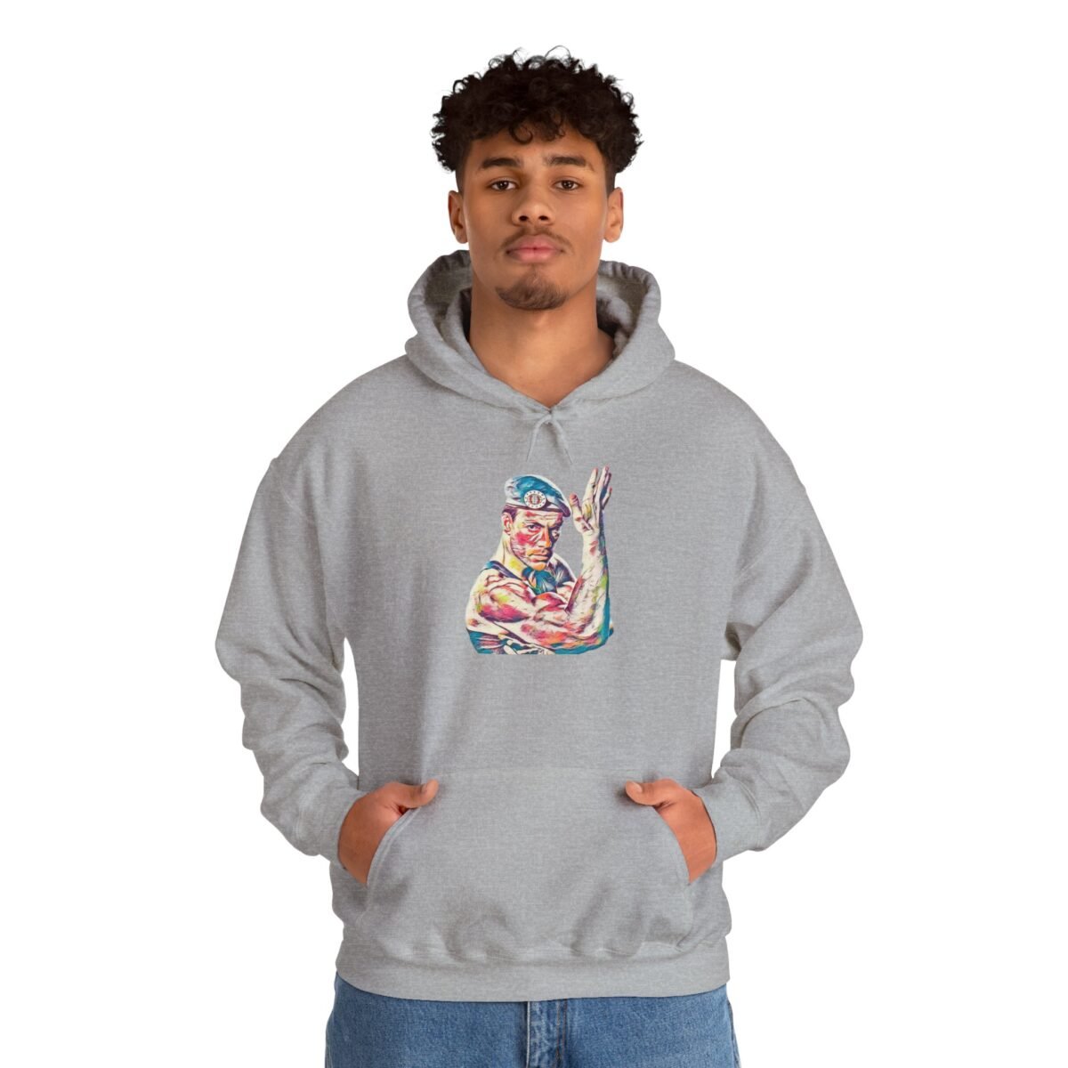 Van Damme as Guile Hoodie