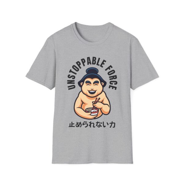 Unstoppable Force Sumo gray Tee