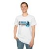 model wearing Be Water Master Lee Tee at the gym
