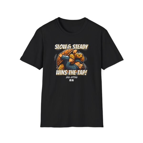 black shirt version of turtle grappling design