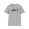 Taekwondo evolution gray tee