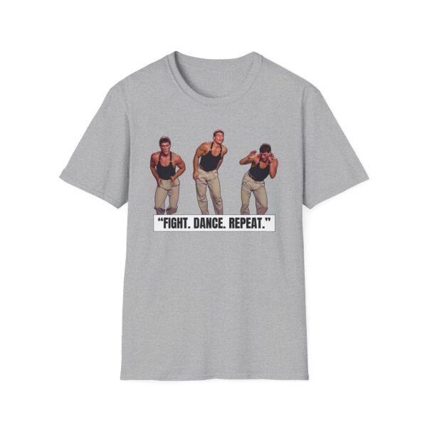 Fight Dance Repeat gray Tee