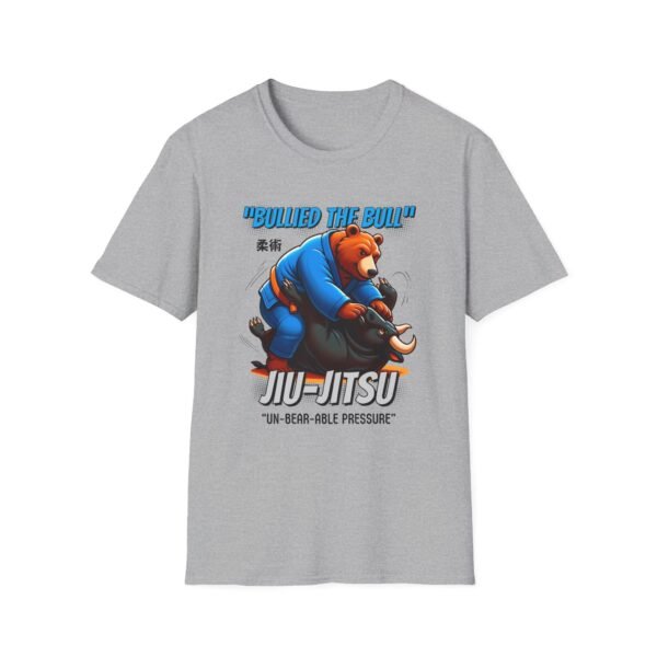 Bullied The Bull Jiujitsu gray Tee