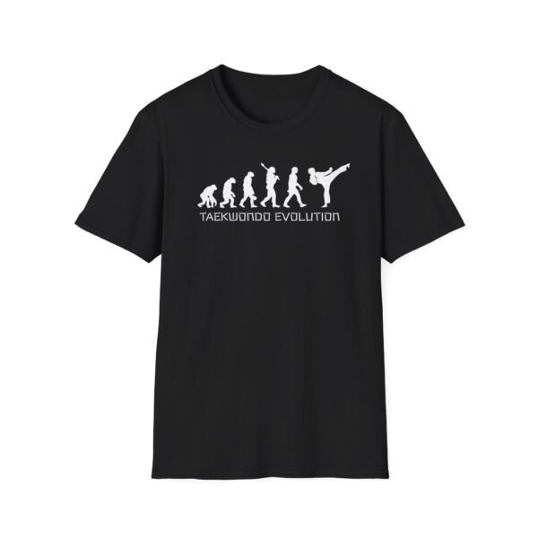 Taekwondo evolution black tee