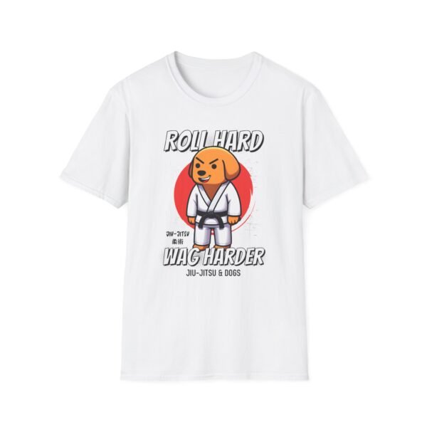 Roll Hard Jiujitsu Tee