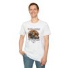 model wearing Slow & Steady jiujitsu tee