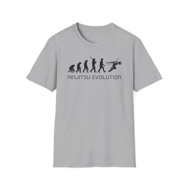 Ninjutsu evolution gray tee