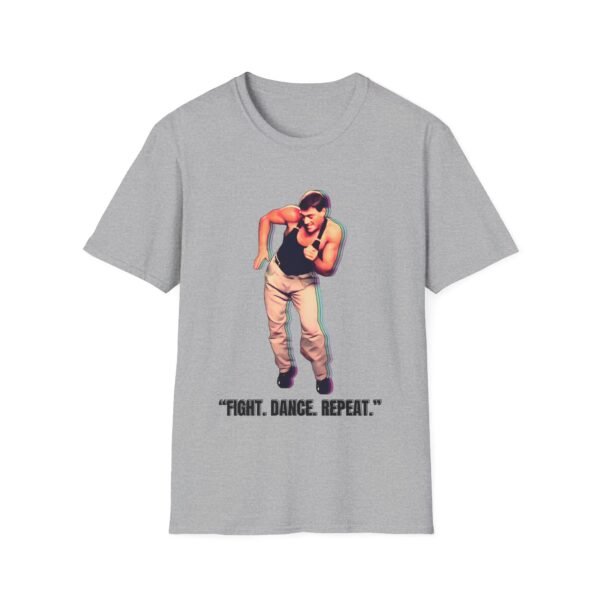 Van Damme Dances gray Tee