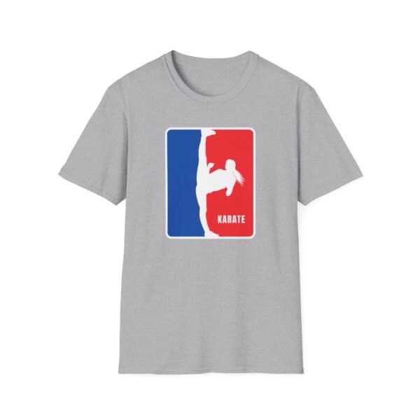 Karate Girl Shadow gray Tee