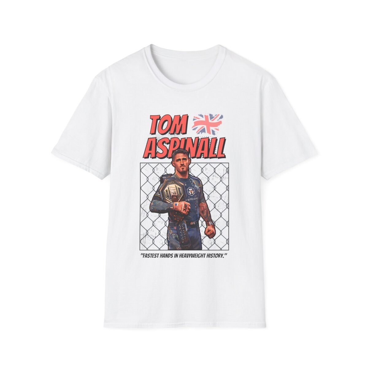 Tom Aspinall Fastest Hands Tee