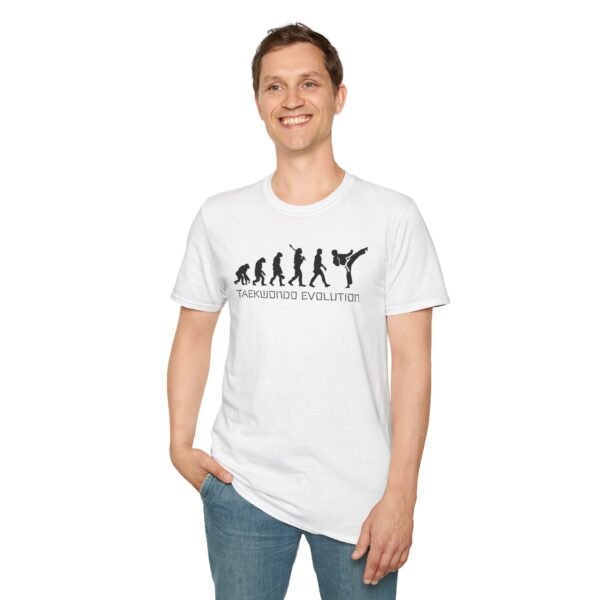 Taekwondo evolution tee male model