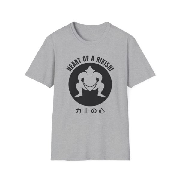 Heart of a Rikishi gray Tee