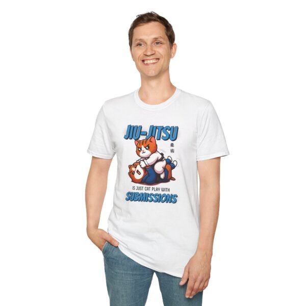 Cat Play With Submissions Tee male model