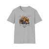 gray shirt with turtle and grappler jiujitsu art