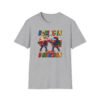 Boxing in every dimension cube fighting t-shirt in heather gray