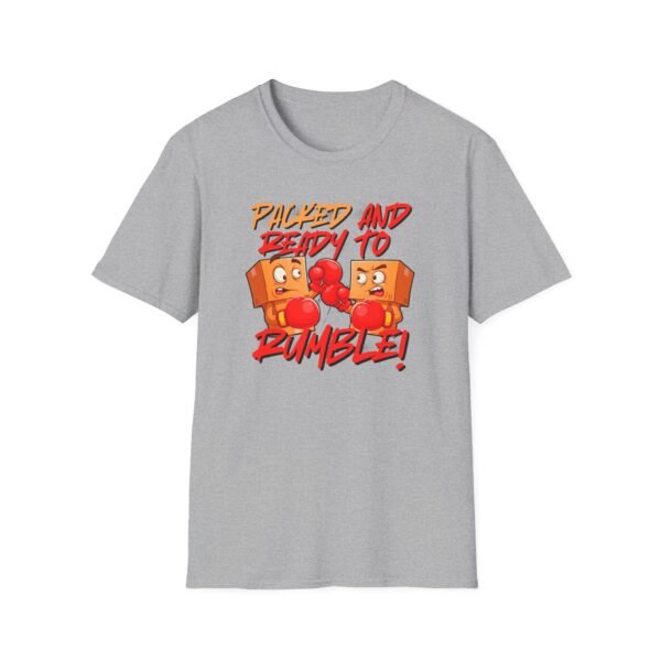Ready to Rumble tee in gray