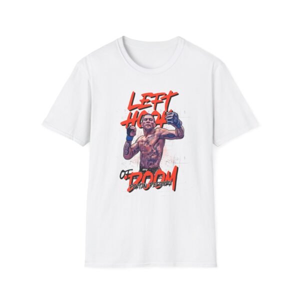 Alex Pereira throwing left hook art