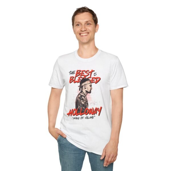 model wearing The Best is Blessed Tee