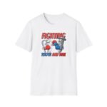 Tooth and nail with boxing gloves fighting literal pun design