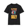 No punches below belt boxing humor t-shirt in black