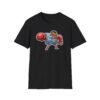 Iron Face Tee in black next to boxing wraps