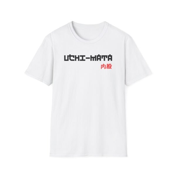 Uchi Mata judo technique design with Japanese translation