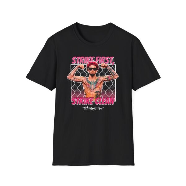Strike Clean tee in black