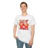 Model wearing Ready to Rumble tee