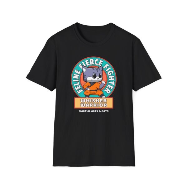 Whisker Warrior tee in black