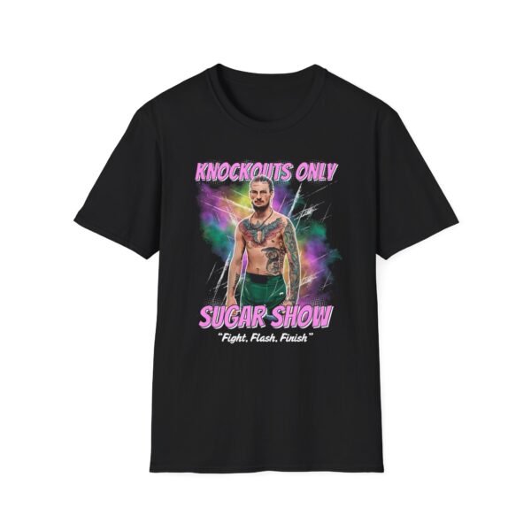 Sugar Show Knockouts Only tee in black
