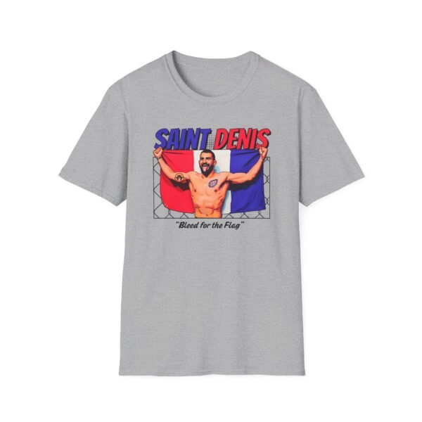 Blood for the Flag tee in gray