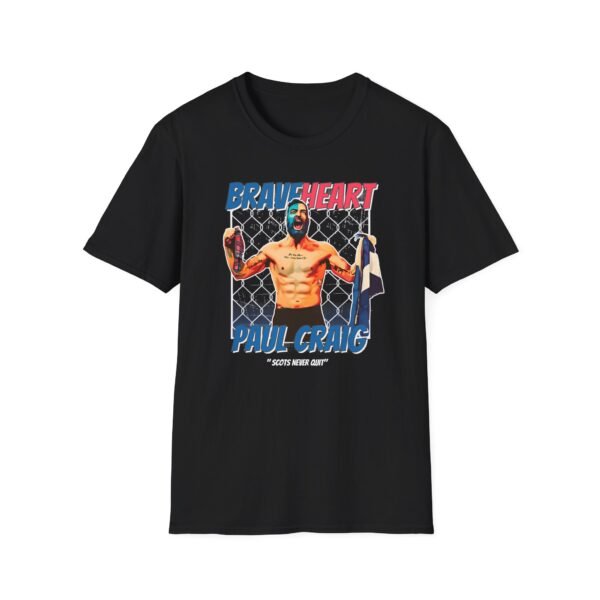 Braveheart tee in black