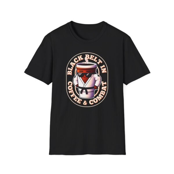 Black Belt Brew tee in black