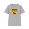 BJJ Warning Sign tee in gray
