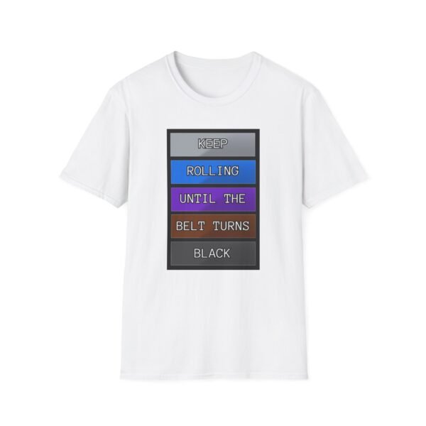 BJJ belt progression design (white to black)