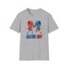 Glove Fight tee in gray