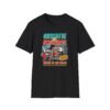 Cassette vs Boombox Tee in black flat lay