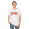 Model wearing Cardboard Combat tee
