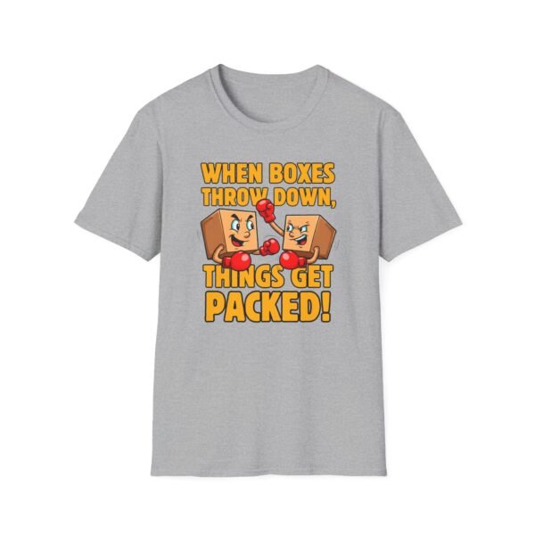 Cardboard Combat tee in gray
