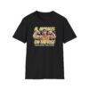 Power and Precision tee in black