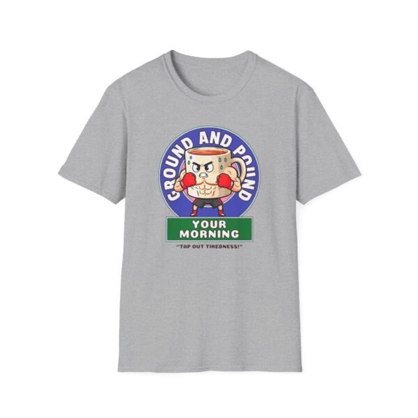 Punch & Sip tee in gray