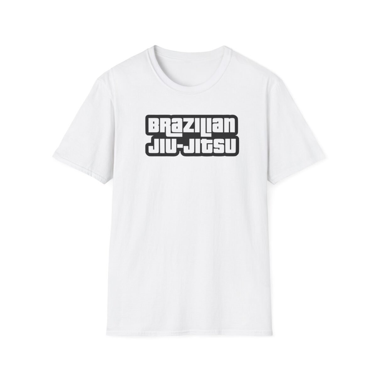 “Brazilian Jiujitsu” in GTA San Andreas style font