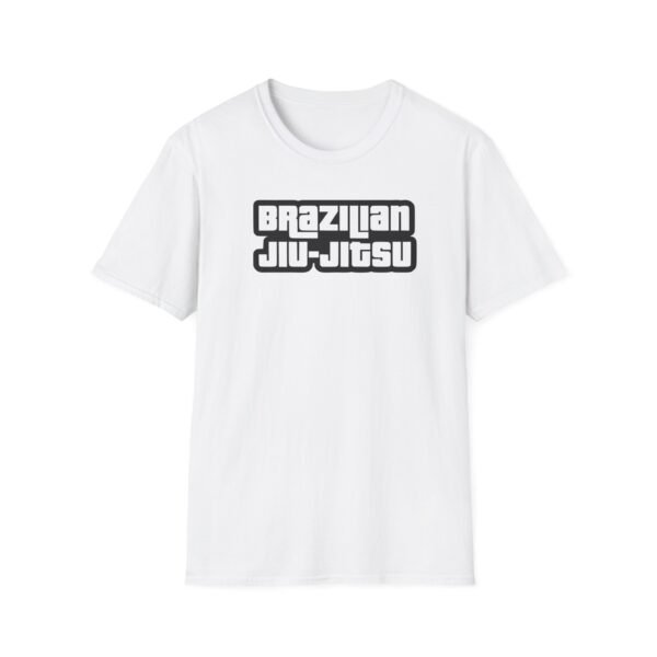“Brazilian Jiujitsu” in GTA San Andreas style font